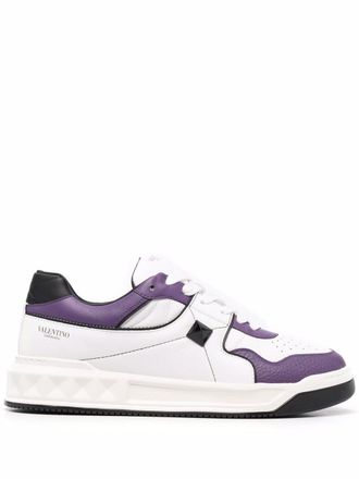 Valentino Garavani One Stud low-top sneakers - Wit