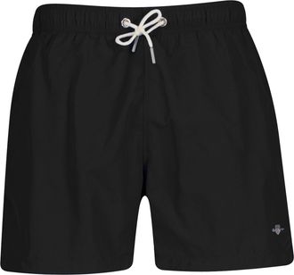 GANT Mens Bathing Shorts - Black Nylon - Size X-Large