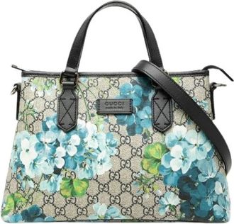 Gucci Pre-owned Satchel - Dames - Vintage Shopper - Veelkleurig - ONE Size - Leer - Vintage