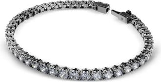Swarovski Bracciale tennis Matrix - Nero