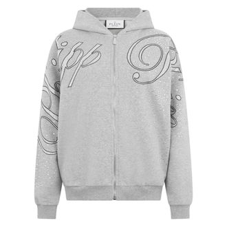 Philipp Plein Dames, Sweatshirts & Hoodies, Grijs, Maat: M
