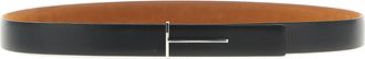 Tom Ford Mens Multicolor Leather Regular Belt