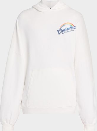 Willy Chavarria Mens Clean and Fresh Hooligan Hoodie