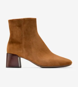 Cole Haan Womens Grand Ambition Annabeth Booties - Brown Size 10.5