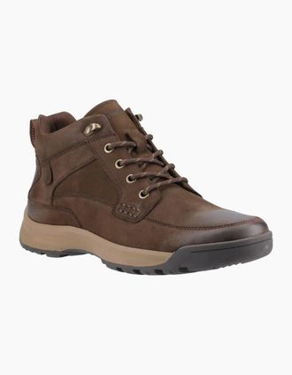 Hush Puppies Mens Vernon Lace Mens Boots - Brown - Size: 8