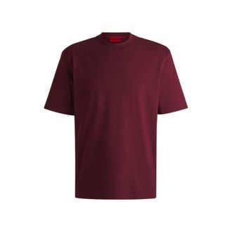 HUGO BOSS Relaxed-fit T-shirt with centered logo detail