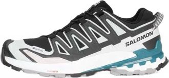 Salomon Womens Xa Pro 3D V9 Gtx Shoe In Black/turquoise/white