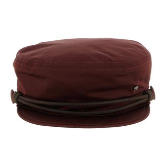 Maison Michel Accessoires, Dames, Rood, M, Katoen, New Abby Sailor Cap