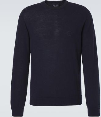 Giorgio Armani Pullover in lana vergine