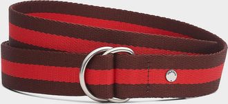 Rag & Bone Gracie Sport Stripe Webbed Belt