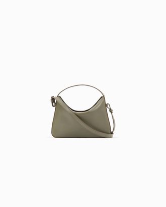 Aesther Ekme Womens Soft Baguette Crossbody Bag In Sage