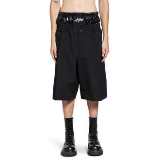 Moncler Asap Rocky Logo Print Nylon Shorts