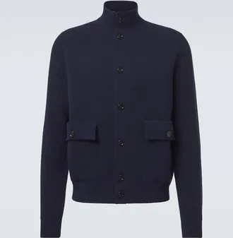 Lardini Chaqueta de punto en mezcla de lana