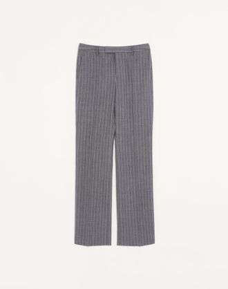 Valentino Valentino Wool Pinstripe Trousers