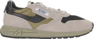 Autry Leather Nylon Mesh Running Sneakers