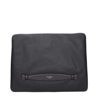 Dolce & Gabbana Dolce & Gabbana Herrentasche aus grauem Stoff