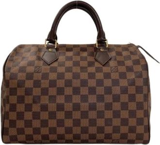 Louis Vuitton Pre-owned Handbags, female, Brown, Size: ONE SIZE Pre-owned Damier Handbag