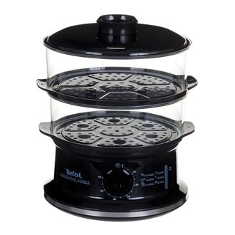 T-fal Vc140135 Vaporera Negra Potencia 900w