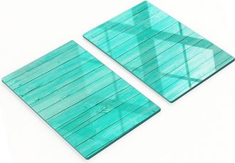 OEM Tablas De Servir De Cristal Para Cocina Con Gr&aacute;ficos, Color Verde, 2x40x52 Cm