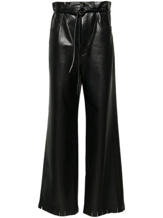 Nanushka Harlee wide-leg trousers - Black