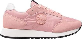 Colmar Roze Travis One Sneaker - Heren - Sneakers - Roze - 41 EU - Leer - Schoenen