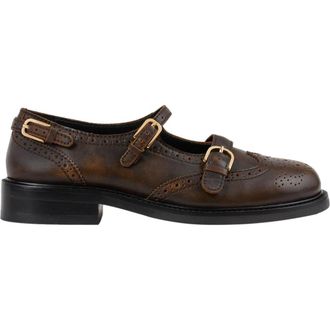 Sandro Buckle derbies in Brown at Nordstrom, Size 35