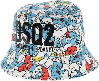 Dsquared2 Multicolor Printed Bucket Hat