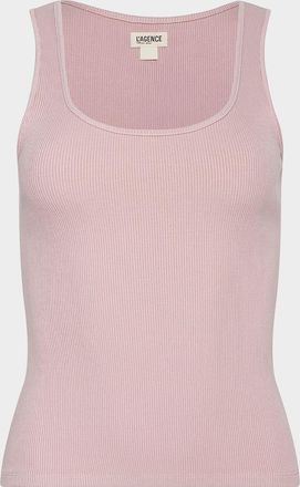 L'agence Adira Scoop-Neck Tank Top