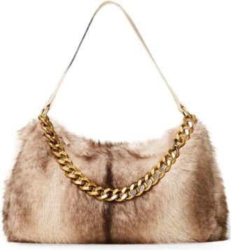 Twinset Tassen, Dames, Bruin, ONE Size, Schoudertassen