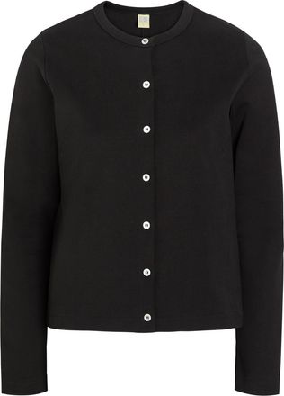 Flore Flore Flore Flore Poppy Cotton Cardigan - Black - S (UK8-10 / S)