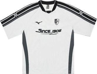 Mizuno Oversized Soccer T-Shirt White Black K2CE43Y1