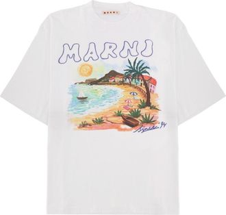 Marni T Shirt With Print