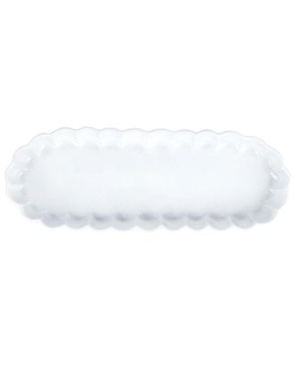 Vietri Vietri Incanto Ruffle Oval Tray With $15 Credit