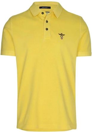 Aeronautica Polo 261Po 1925 - Heren - Polos - Geel - L - Katoen - Tops