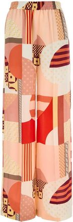Fendi Printed Crepe Pyjama Pant
