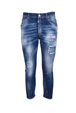 Takeshy Kurosawa Slim Fit Blue Denim Jeans