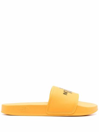 The North Face Base Camp logo-print slides - men - Rubber/Fabric/Fabric/Rubber - 8 - Yellow