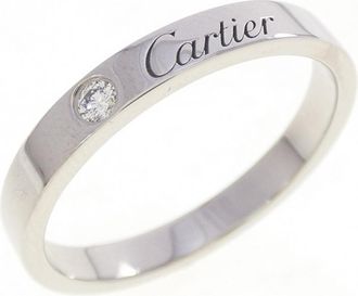 Cartier Platinum 950 Band Ring (Pre-Owned)