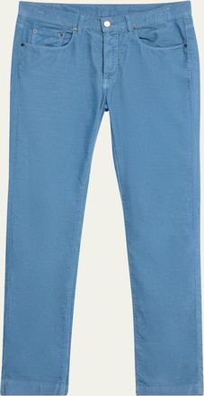 Massimo Alba Mens Corduroy 5-Pocket Pants
