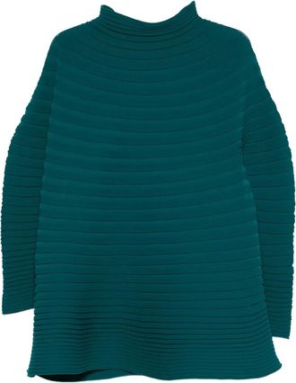 Pleats Please Issey Miyake Trui - Groen