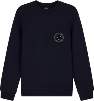 A|X Armani Exchange Hombre, Sudaderas, Azul, Talla: S