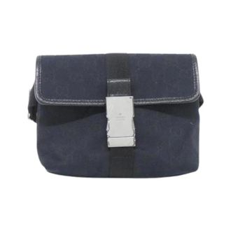 Gucci Pre-owned GG Canvas Waist Bag - Dames - Pre-owned - Zwart - Maat: ONE Size Tweed