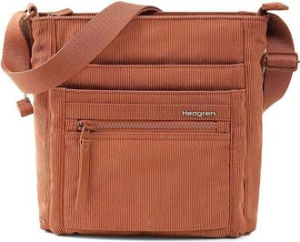 Hedgren Orva Crossbody Cross Body Womens Handbags Corduroy Redwood, Nylon