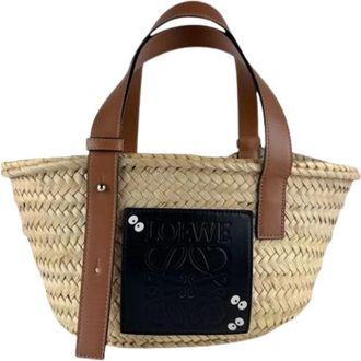 Loewe Pre-owned Tote Bags, female, Multicolor, Size: ONE SIZE Pre-owned Basket Handbag