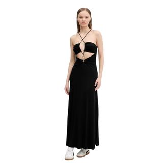 Desigual Vestido Largo Montpellier - Dresses - Mujer - Negro - XL