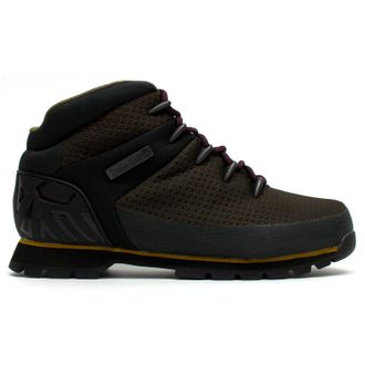 Timberland Euro Sprint Waterproof Mid Hiker Textile Mens Ankle Boots - Medium Brown - Size:UK 12.5