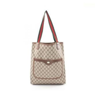 Gucci Pre-owned Tote Bags, female, Beige, Size: ONE SIZE Pre-owned Vintage Tote Bag