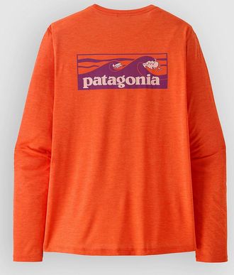 Patagonia Cap Cool Daily - Boardshort Logo Longsleeve orange