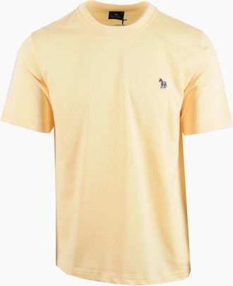 Paul Smith Mens PAUL SMITH REG FIT T-SHIRT YELLOW - Size: 40
