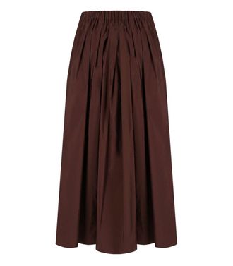 Max Mara Bruno1234 Brown Long Skirt